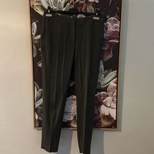 Ch Carolina herrera wool dark grey wool pant